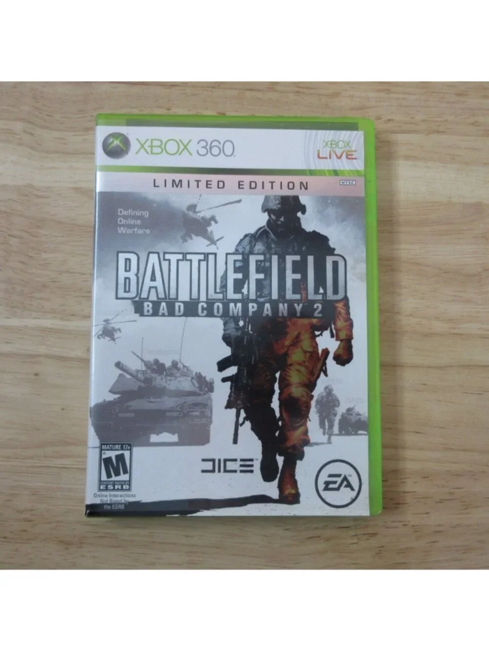 Battlefield Bad Company 2   - (Microsoft Xbox 360 )  No Manual